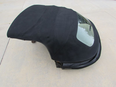 Audi TT Mk2 8J OEM Convertible Soft Top Roof w/ Frame, Cover, and Glass Complete 8J7871011C